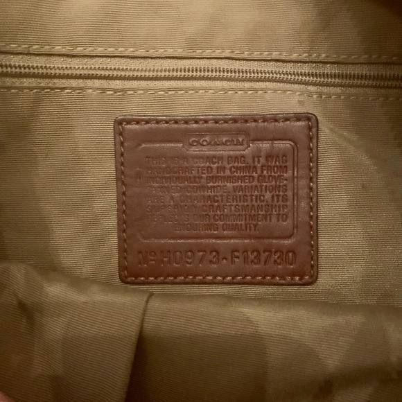Vintage Coach Soho hobo purse